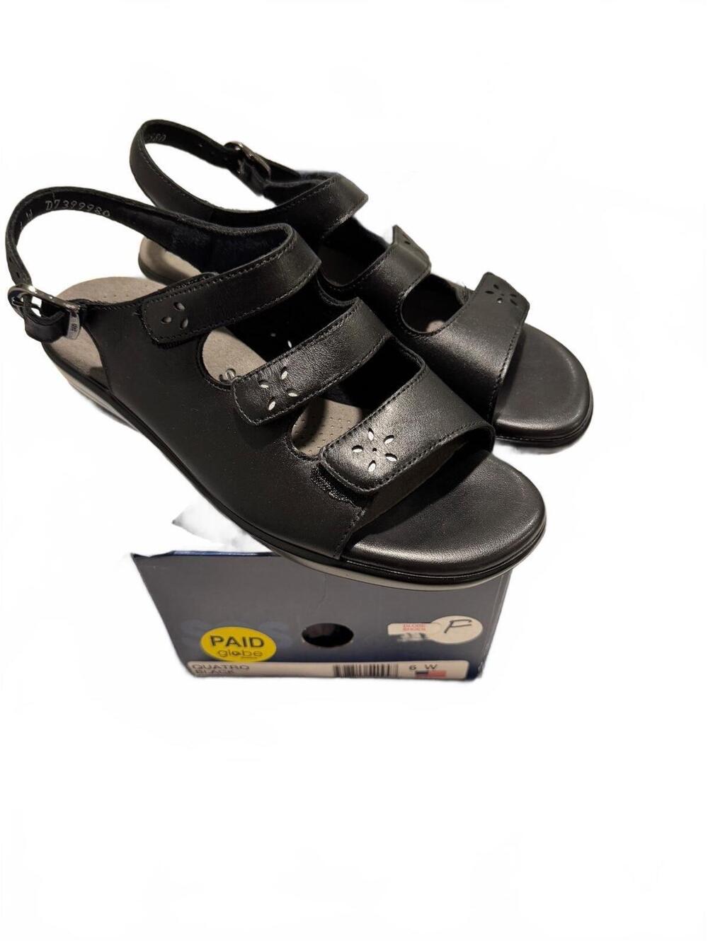 SAS QUATRO SLINGBACK SANDALS - SIZE 6W